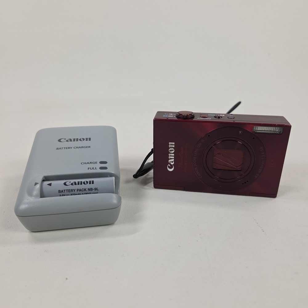 Canon PowerShot ELPH 520HS Compact Digital Camera 12x Zoom - Tested/Working